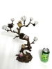 White Floral Candelabra