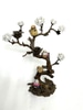 White Floral Candelabra