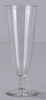 Set of 4 Footed Pilsner Glasses