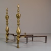 Pair of Brass Andirons