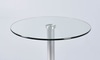 Chrome and Glass Cocktail Table