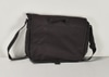 Black Nylon Messenger Bag w/ Shoulder Strap