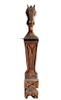 Carved Wood Horse Fire Tools Holder