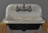Porcelain Sink w/ Plumbing Fixtures