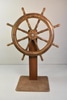 Ships Wheel - Helm, Mounted on Base