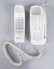White Sleekline Style Wall Phone; Southwestern Bell