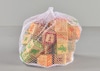 Set of Wooden Toy Letter Blocks in Net Bag