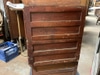 1960s Oak Wood File Cabinet