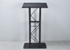 Curved Lectern Podium w/ Angled Interior Struts
