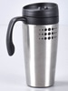 Insulated Travel Mug with Handle