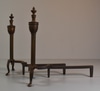 Pair of Brass Andirons