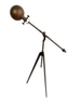 Copper One Arm Vintage Floor Lamp
