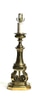 Brass Ornate Column Lamp