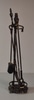 Fireplace Tool Set: 3 Tools w/ Tray