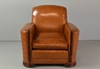 Brown Leather Club Chair