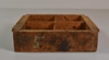Wood Crate w/ Interior Compartments