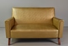 Loveseat w/ Golden Yellow Upholstery