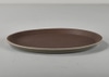 Brown Rubber Grip Serving Tray