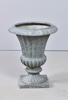Decorative Urn Shaped Planter w/ Square Base