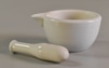 Ceramic Mortar & Pestle: Pillivuyt