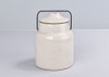 Stoneware Preserve Jar w/ Metal Handle