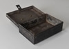 Black Distressed Metal Cash Box