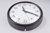 Round Wall Clock; Black Housing, General Electric