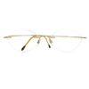 Silhouette Oval Gold 48-19