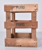 Water Cooler Wooden Bottle Crate