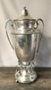 Large Silver Ornate Urn