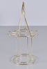 Two Tier Gold Plate Holder