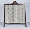 Fabric Covered Wood Panel Fireplace Screen