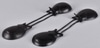 Pair of Castanets; Dark Brown