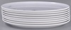 Set of 8 Dinner Plates with Flower Designs