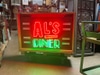 Neon Sign Al’s Diner 1980s