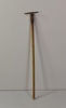 Primitive Rack Head Wired onto Long Wood Handle