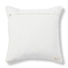 Apricot Leather Accent Throw Pillow