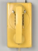 Yellow Touchtone Wall Phone