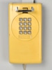 Yellow Touchtone Wall Phone