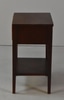 Mahogany Veneer Nightstand