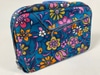 Suitcase - Vintage, Purple Floral, Small