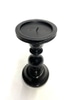Black Glossy Candelabra Pillar
