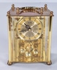 Brass Anniversary Clock with Roman Numerals; Kondor