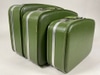 Suitcase - Vintage, Green, Set of 3