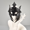 Faux Leather Mask