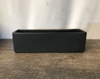 Black Rectangular Trough