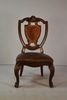 Shield Back Chair with Carved legs