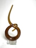 Copper Blown Glass Sculpture