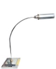 Antique Brass and Chrome Art Deco Bankers Lamp