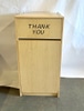 Restaurant “Thank You” Trash Can